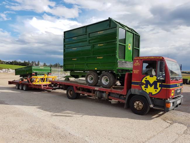 Marshall's Farm Machinery delivers to Skye!