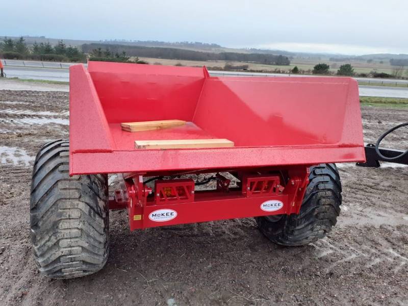 McKee 8 Tonne Single Axle Dump Trailer AVAILABLE NOW (827) for Sale