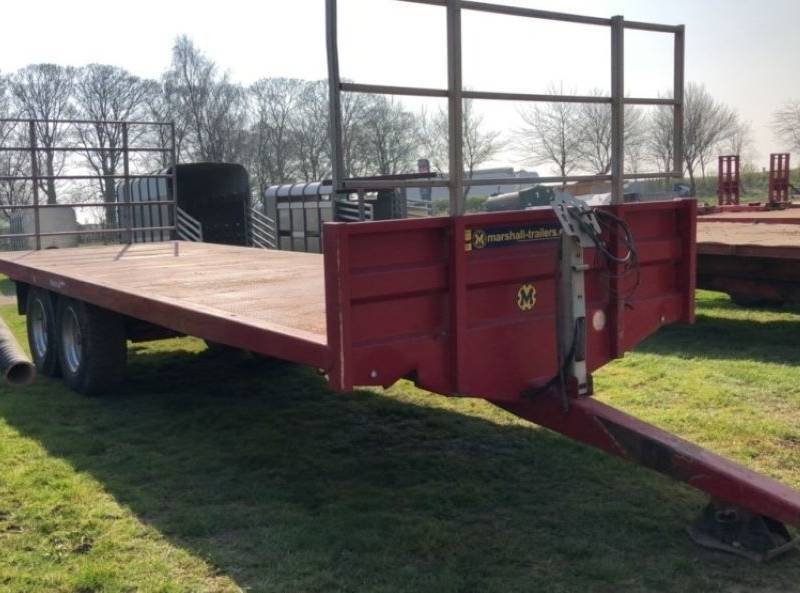 Marshall 12T 25ft bale trailer (013)