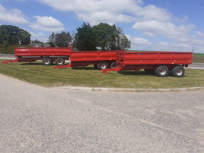 2 x 8 tonne dropside trailers for Immediate delivery - 034