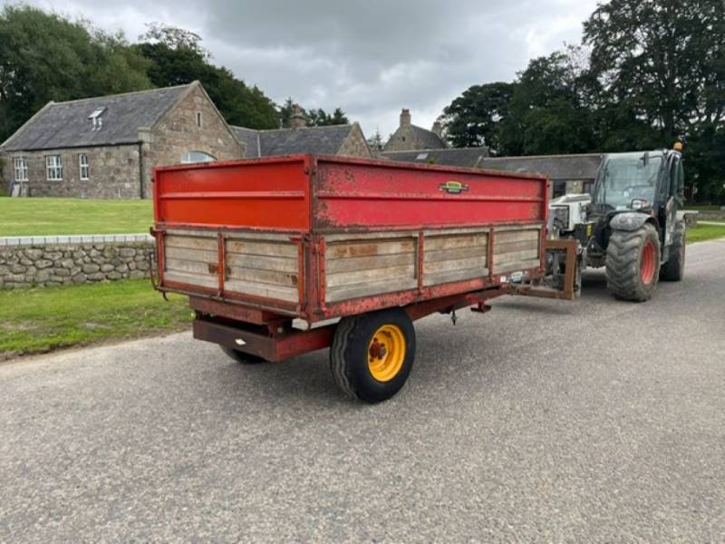 4 tonne timber Marshall trailers, c/w grain sides, CHOICE OF 2 (253)