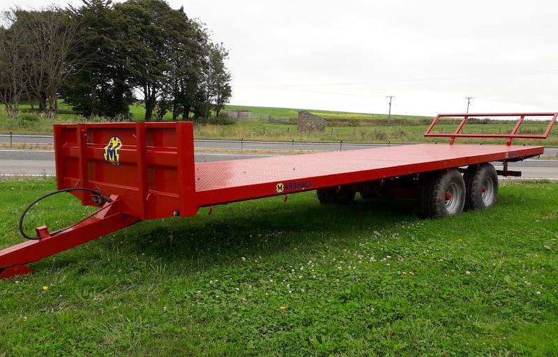 25ft Marshall Bale Trailer (624)