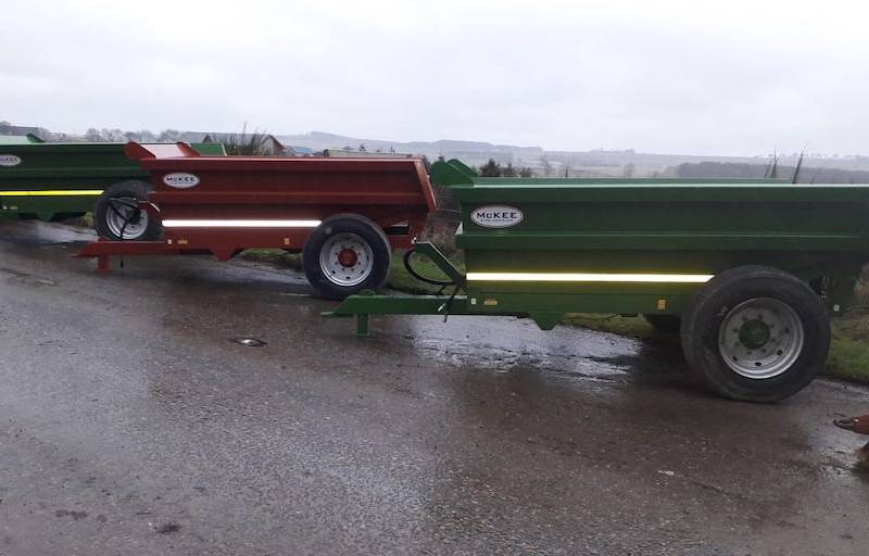 We have a great selection of trailers to choose from in our machinery viewing park! (667)
