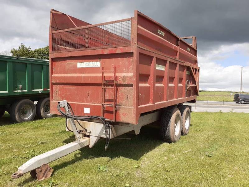 10 tonne Marshall complete with silage sides (885)