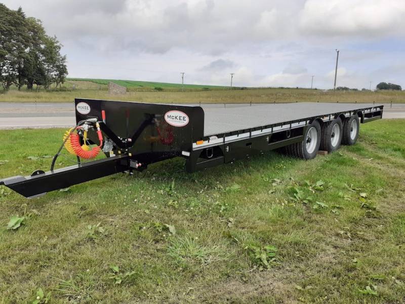 McKee 28ft Bale Trailer (908)
