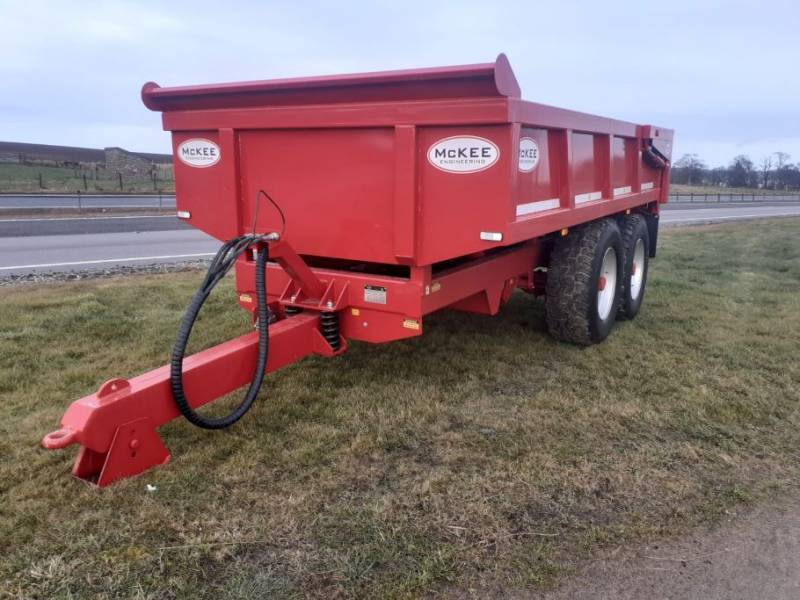McKee 12 tonne multi-purpose dump trailer (993)