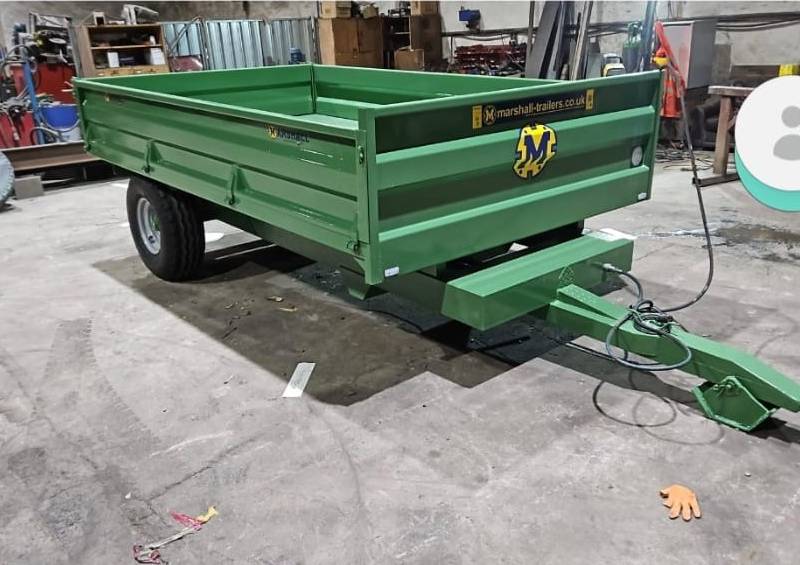 6 tonne FENDT green dropside trailer IN STOCK (229)