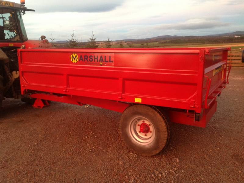 5 tonne Marshall dropside trailer (118)