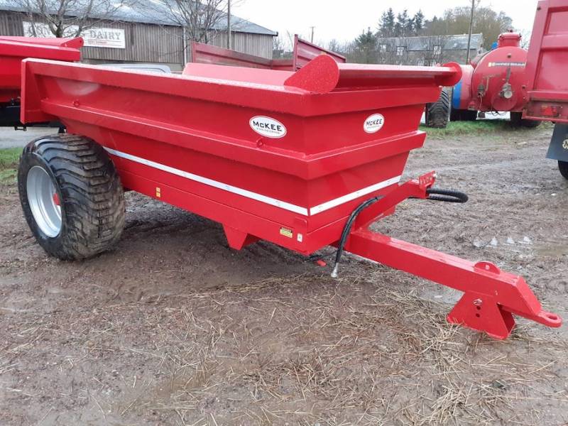McKee 8 Tonne Single Axle Dump Trailer AVAILABLE NOW (827) for Sale